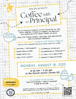 Coffee with the Principal flyer